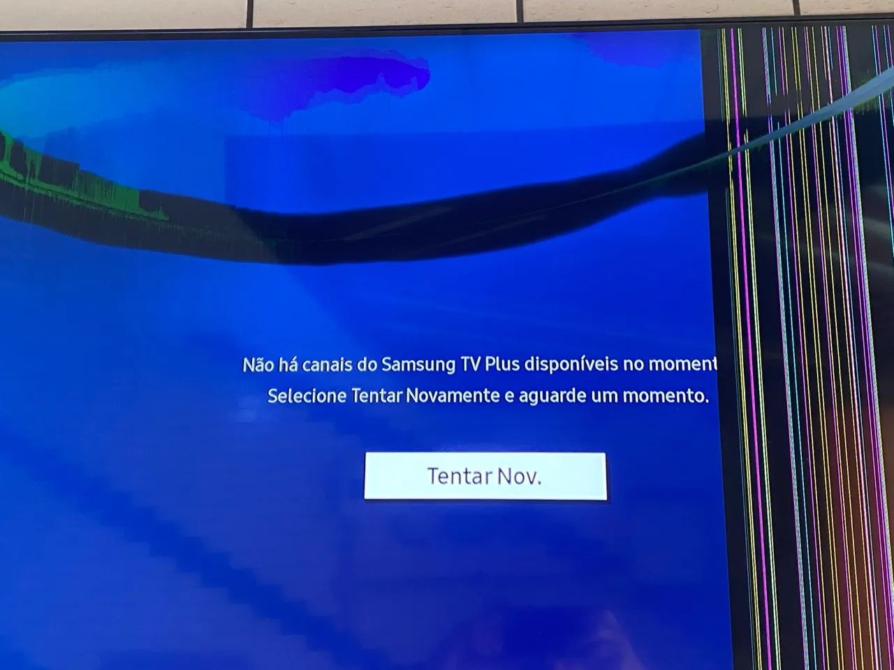 Tv Quebrada - Smart Tv 4k Qled 50 Samsung Qn50q60aagxzd - Foto 4