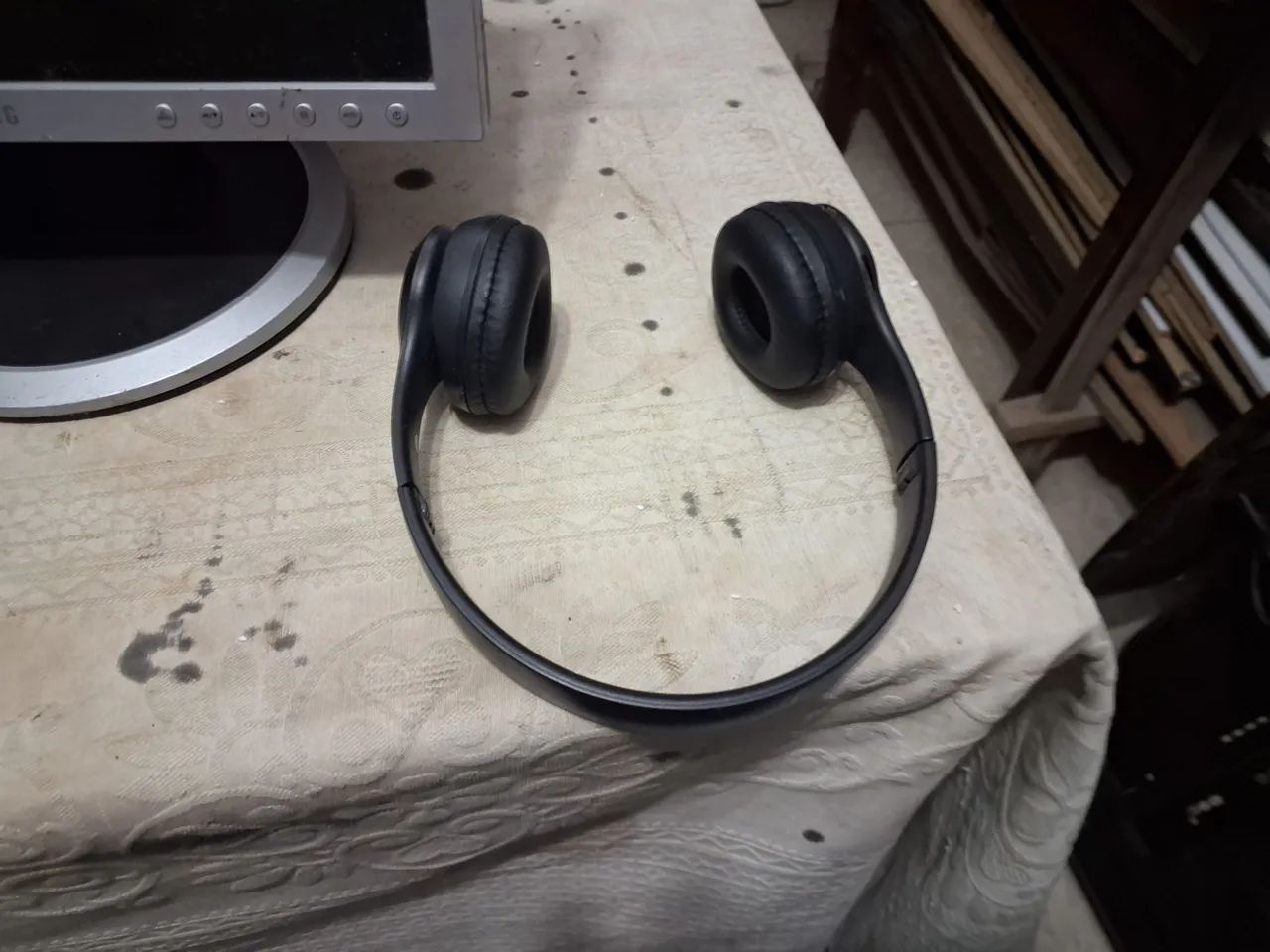 Fone de ouvido sem fio Bluetooth funcionando  - Foto 2