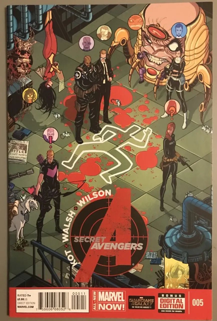 Secret Avengers Vol 3 1-9 Marvel Now HQ Importada - Foto 3