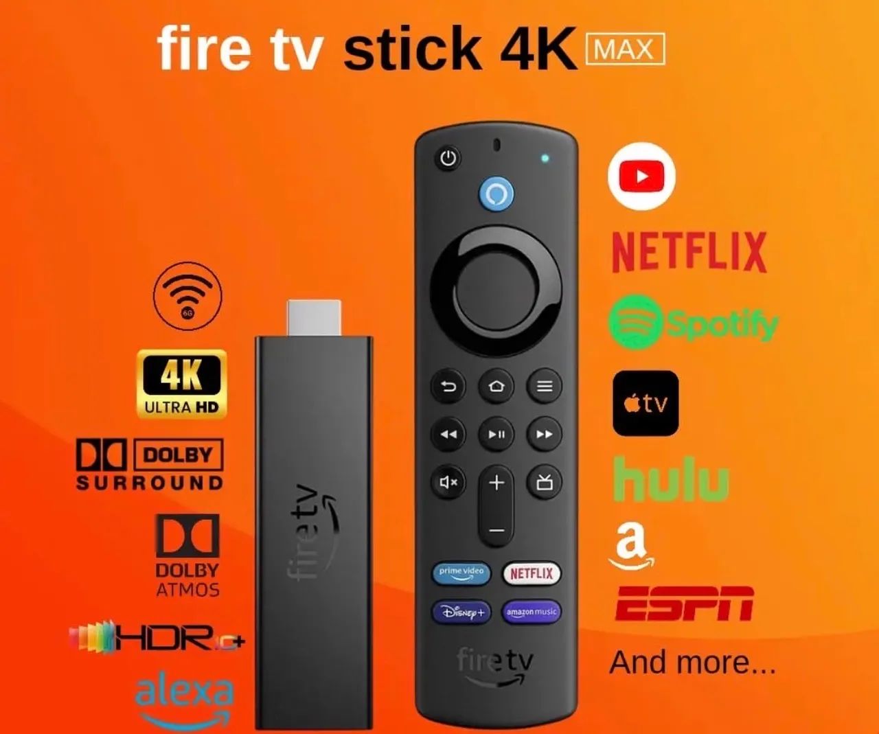 Fire Stick 4K MAX Amazon Lacrado Disponível  - Foto 3