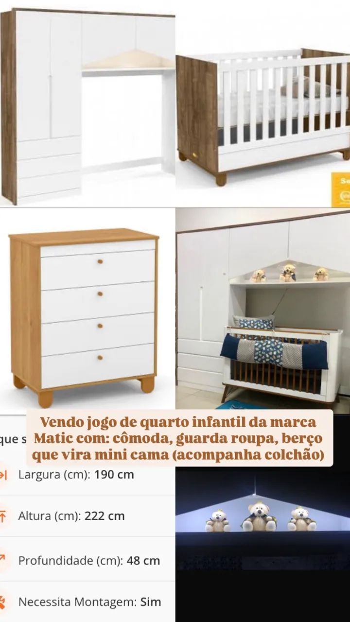 Quarto Infantil Matic 