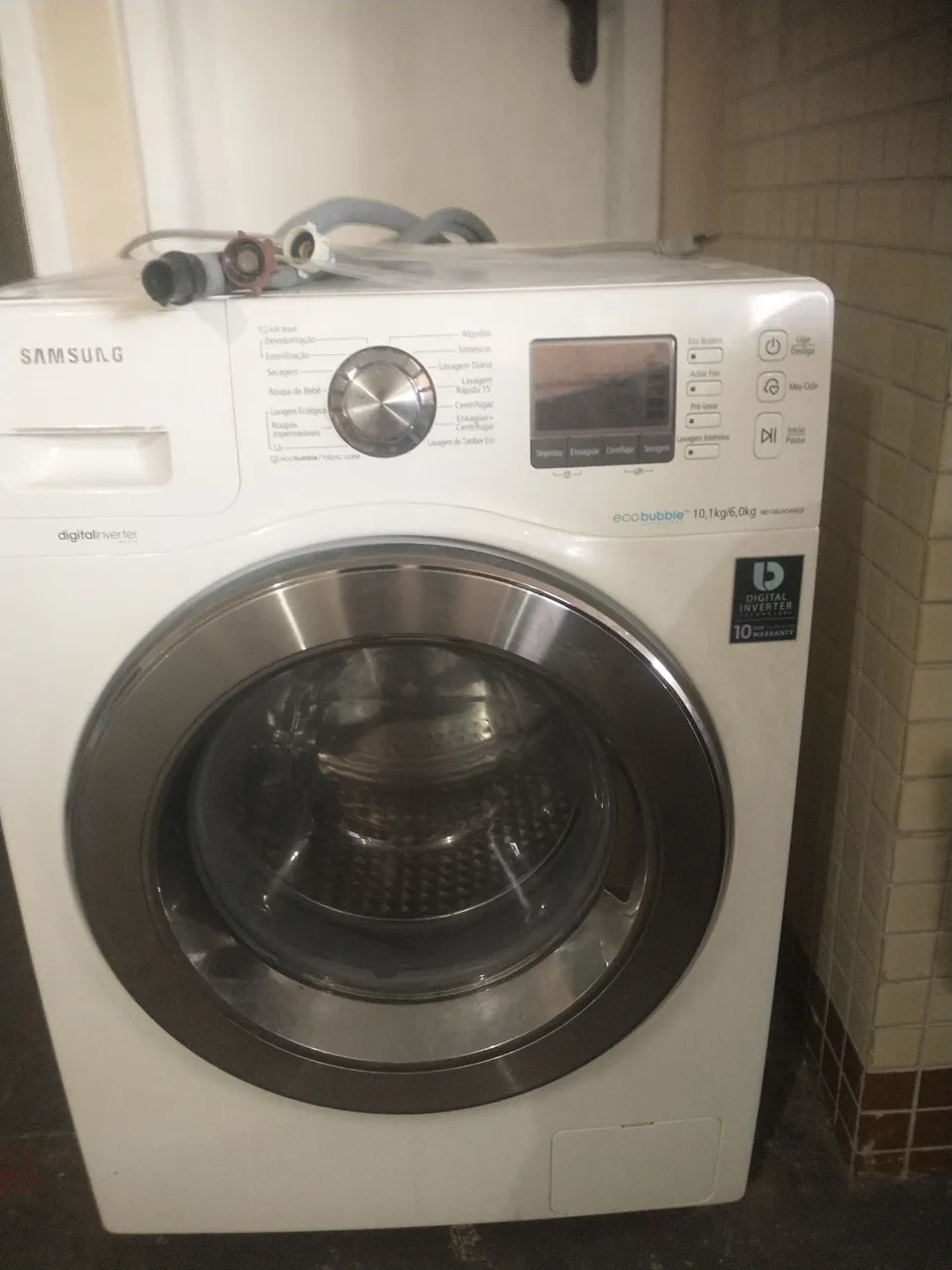 Máquina de Lavar Samsung Digital Inverter 10,1kg