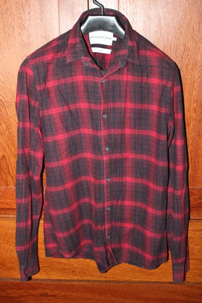 Camisa flanela Calvin Klein