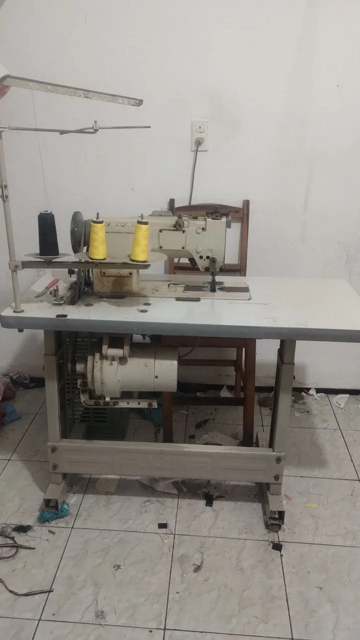 Maquina 2 agulhas industrial 