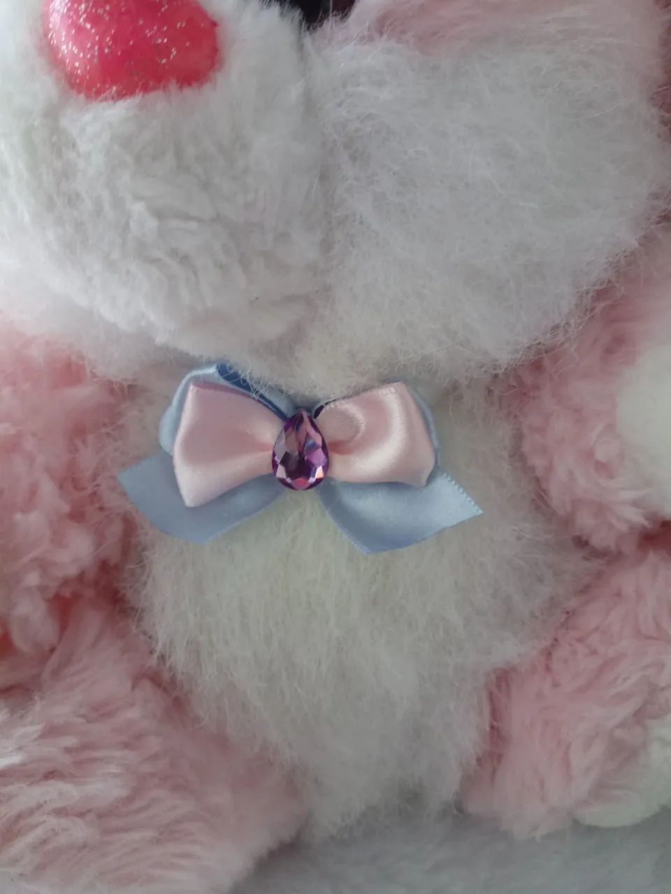 Linda Pelúcia de Coelho Rosa - Foto 2