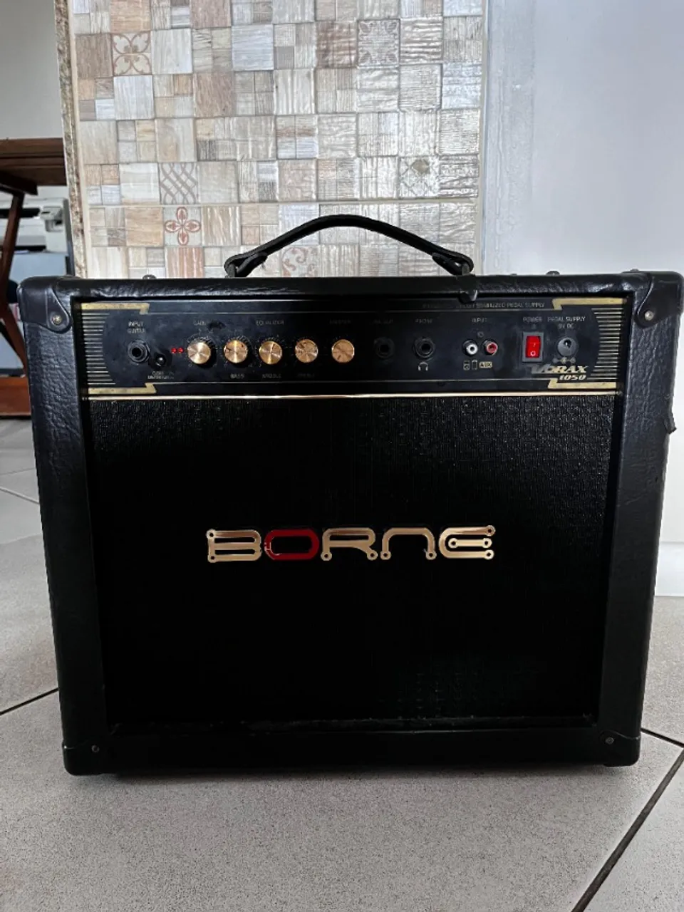 Amplificador BORNE Vorax 1050 50w