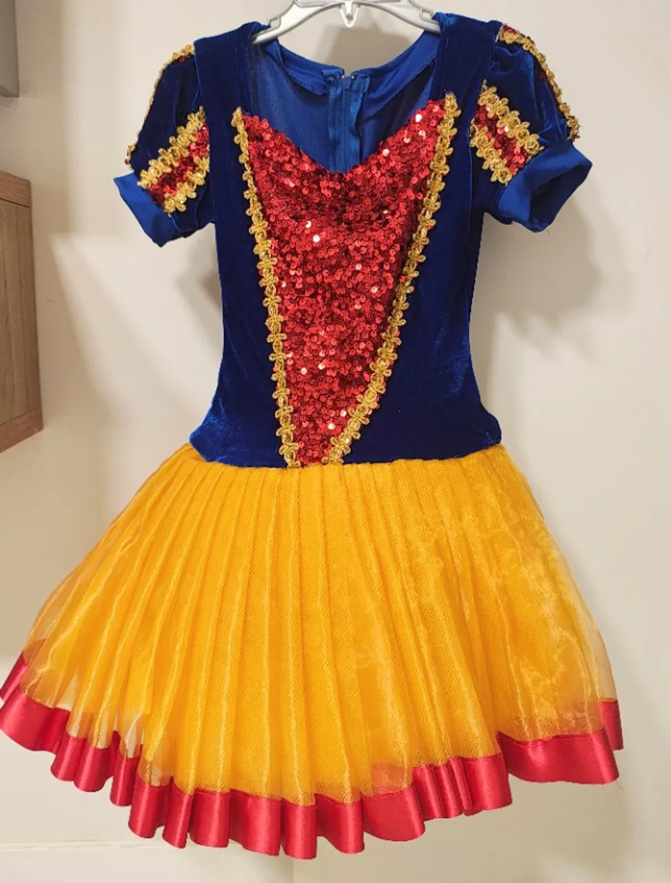 Fantasia infantil Branca de Neve Luxo