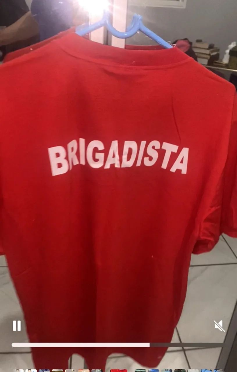 Camiseta Brigadista Vermelha - Foto 5