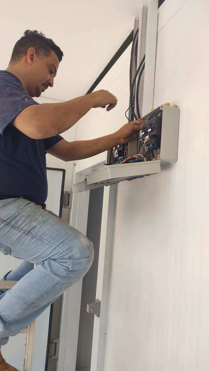 Câmara fria  laticínio e queijos