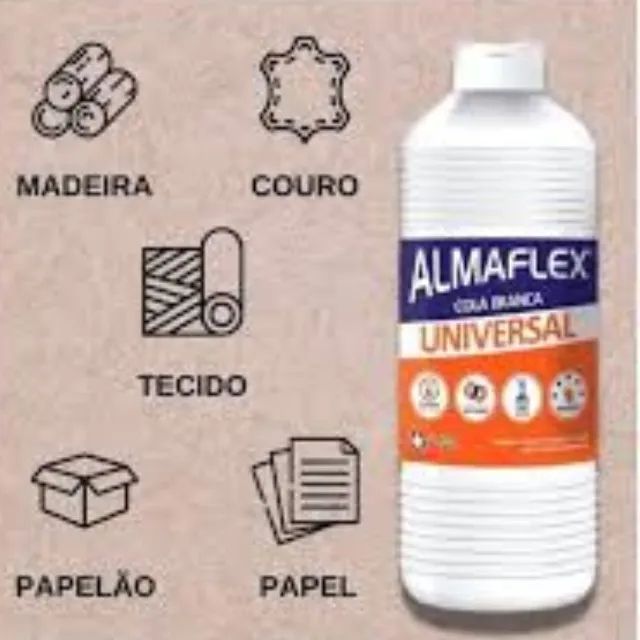 Cola Branca Universal 1Kg Almarlex 814 - Foto 3