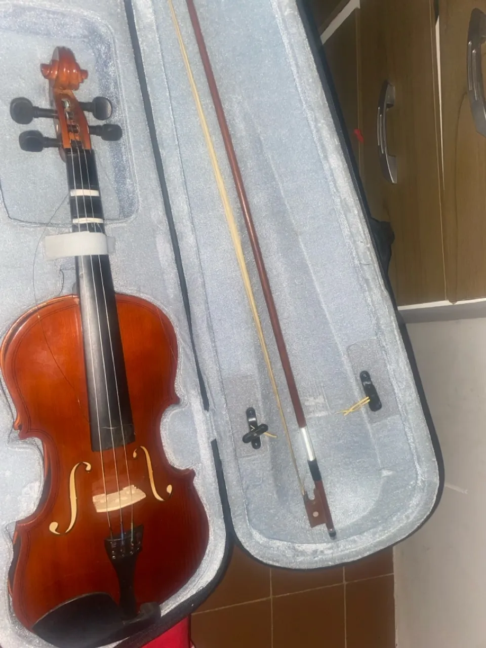 Violino Completo com Case e Arco