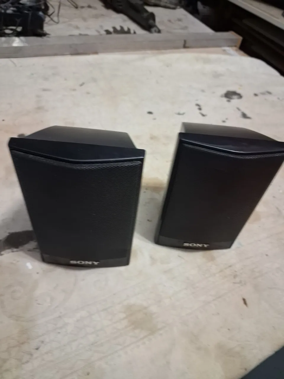 Caixas de Som Sony para .funcionando