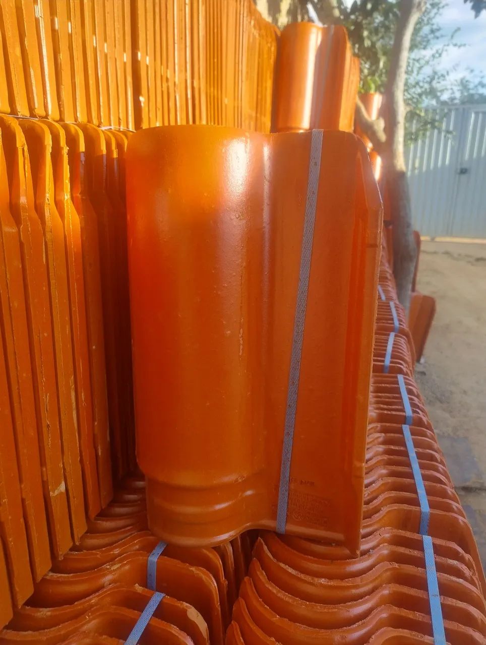 Telhas de cerâmica laranjas - Qualidade e Durabilidade - Foto 5