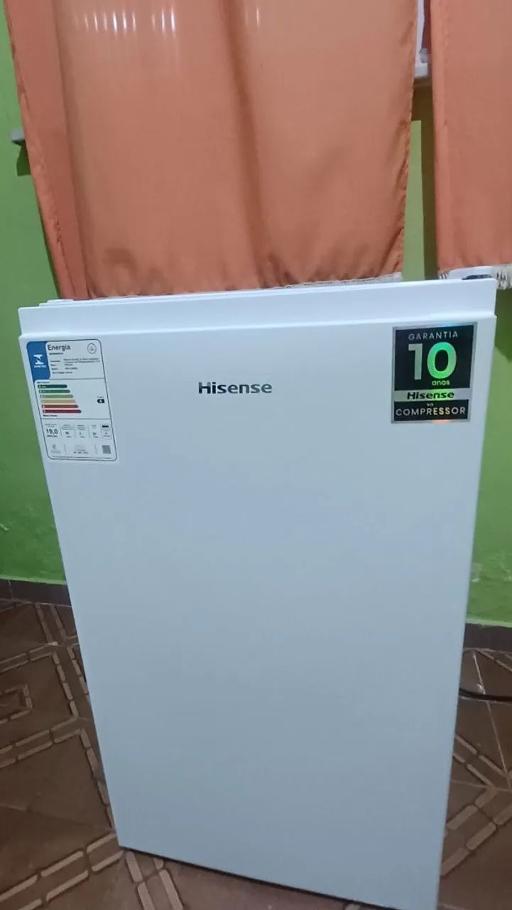 Geladeira/Frigobar Hisense - 10 Anos de Garantia no Compressor