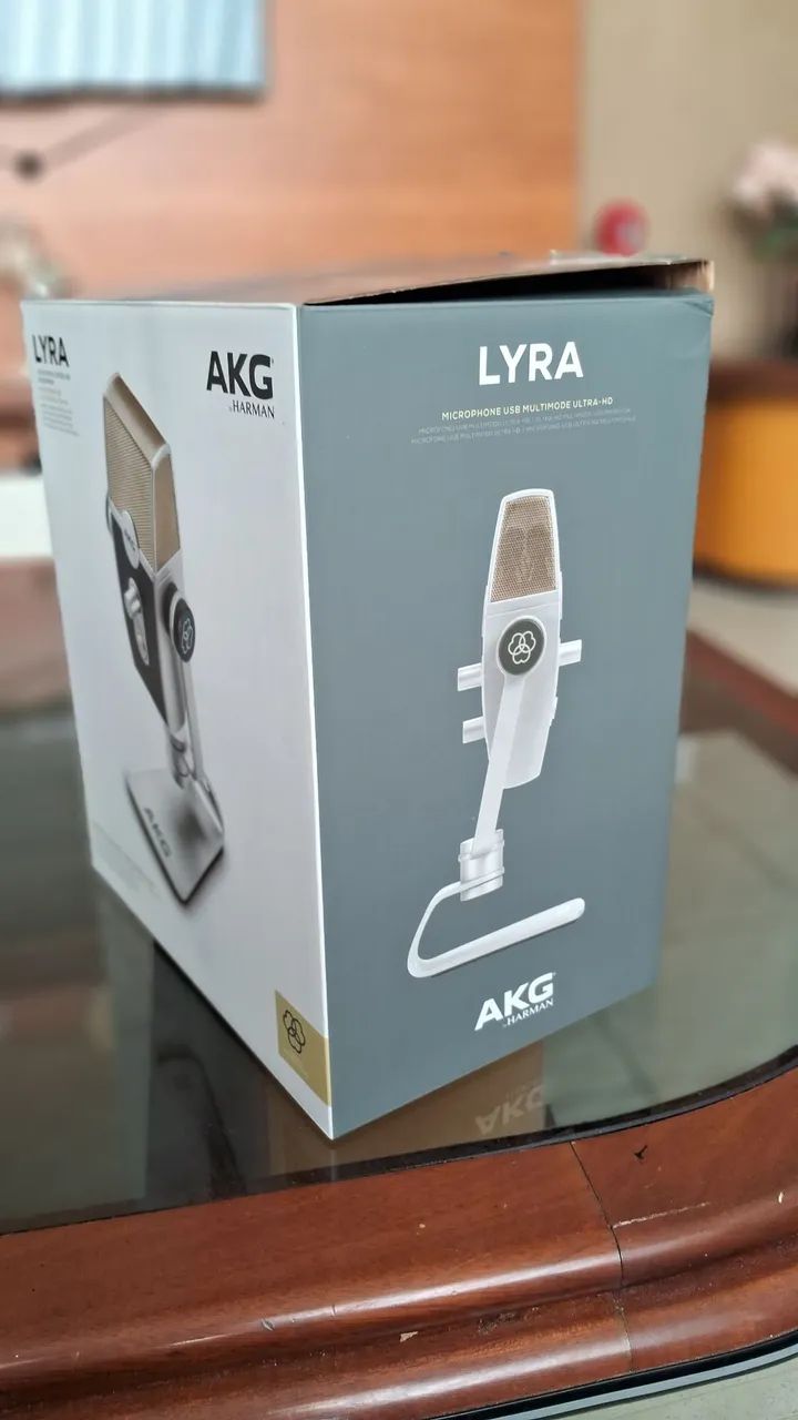 Microfone AKG Lyra USB - Novo - Ultra HD Multimode - Foto 2