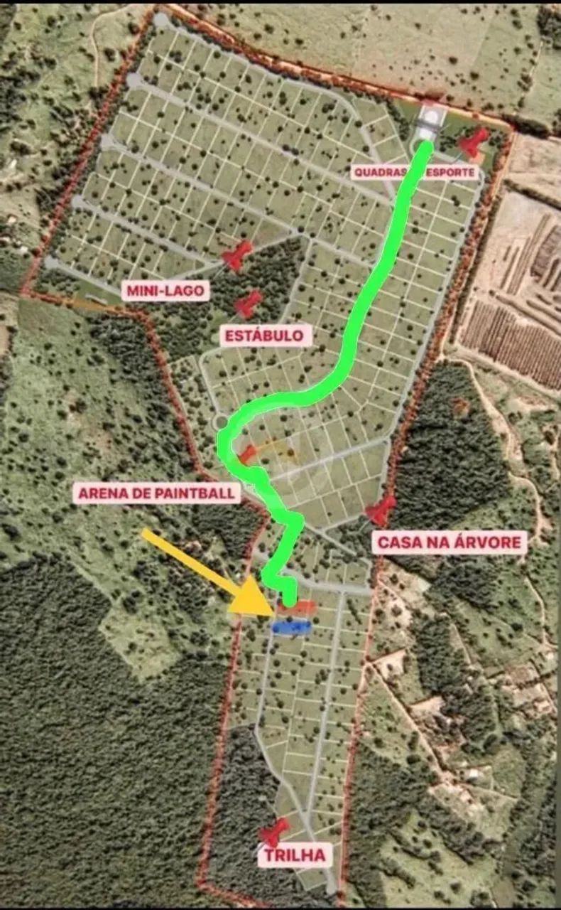 Lote a venda em condomínio de chácaras Reserva das Aroeiras - GO 020 - Foto 2