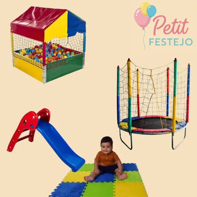 Aluguel de brinquedos para festa cama elastica piscina de bolinhas pula pula - Foto 4