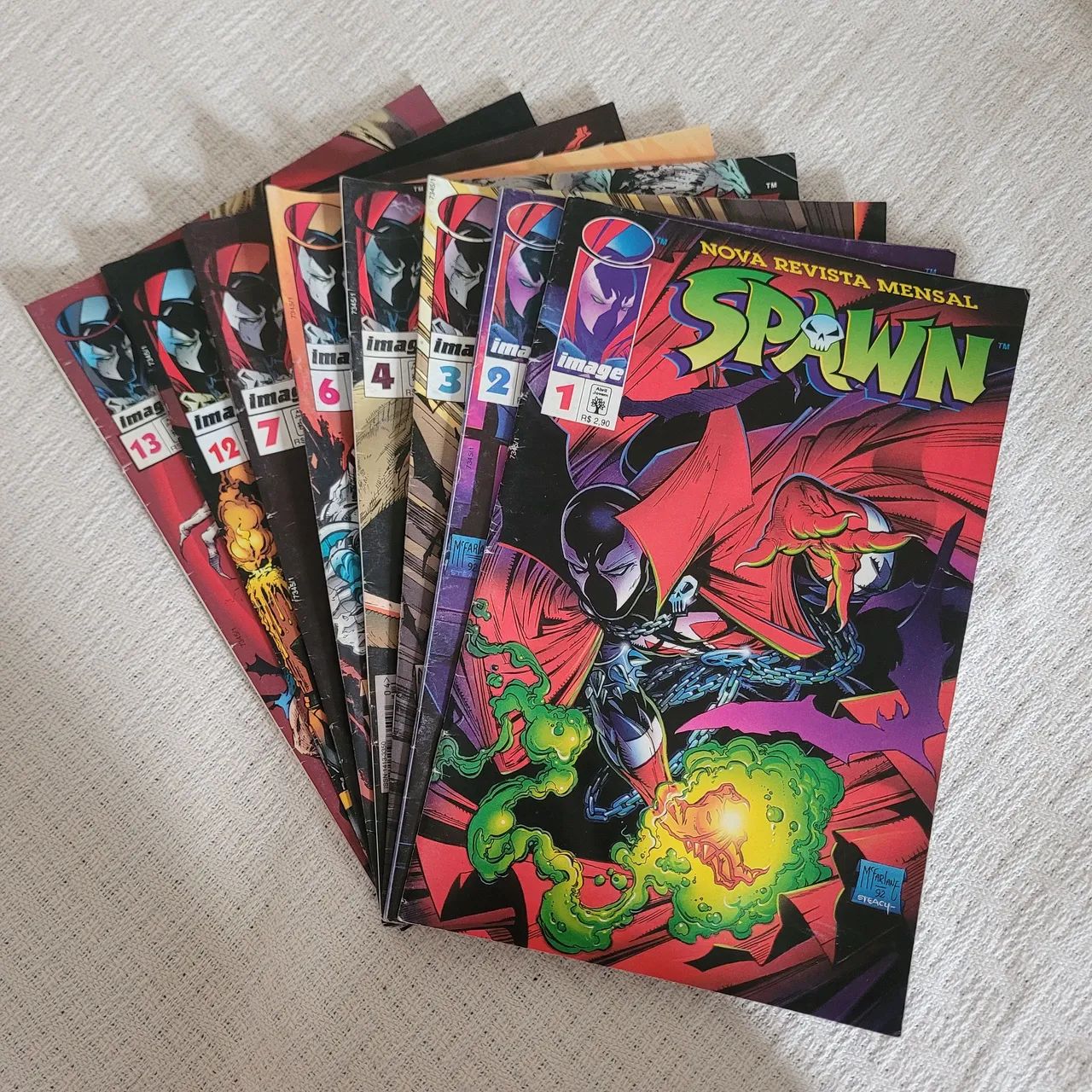 Coleção com 23 HQs Spawn - Image Comics