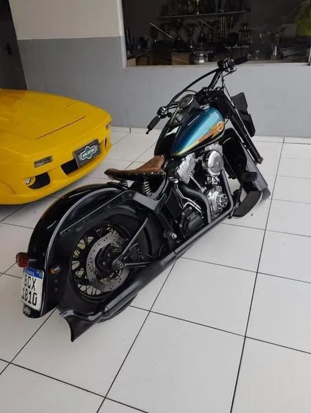 HARLEY-DAVIDSON SOFTAIL HERITAGE SPRINGER FLSTS 2009 - Foto 4