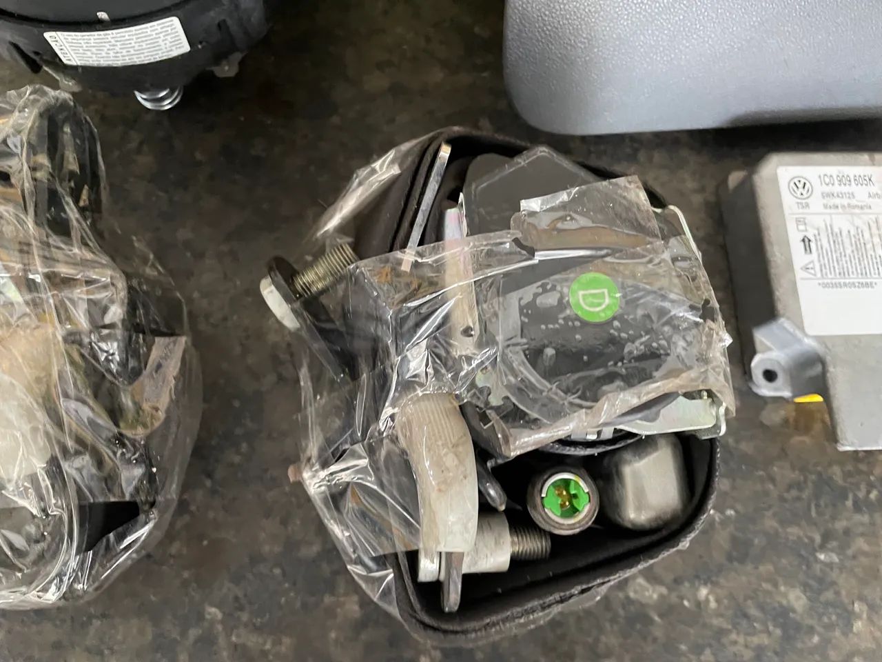Kit airbag vw fox Crosfox spacefox 2011 a 2014 1c0909605k - Foto 6