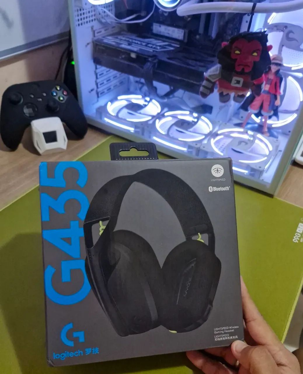 Fone de ouvido Logitech G435 - NOVO - Foto 3