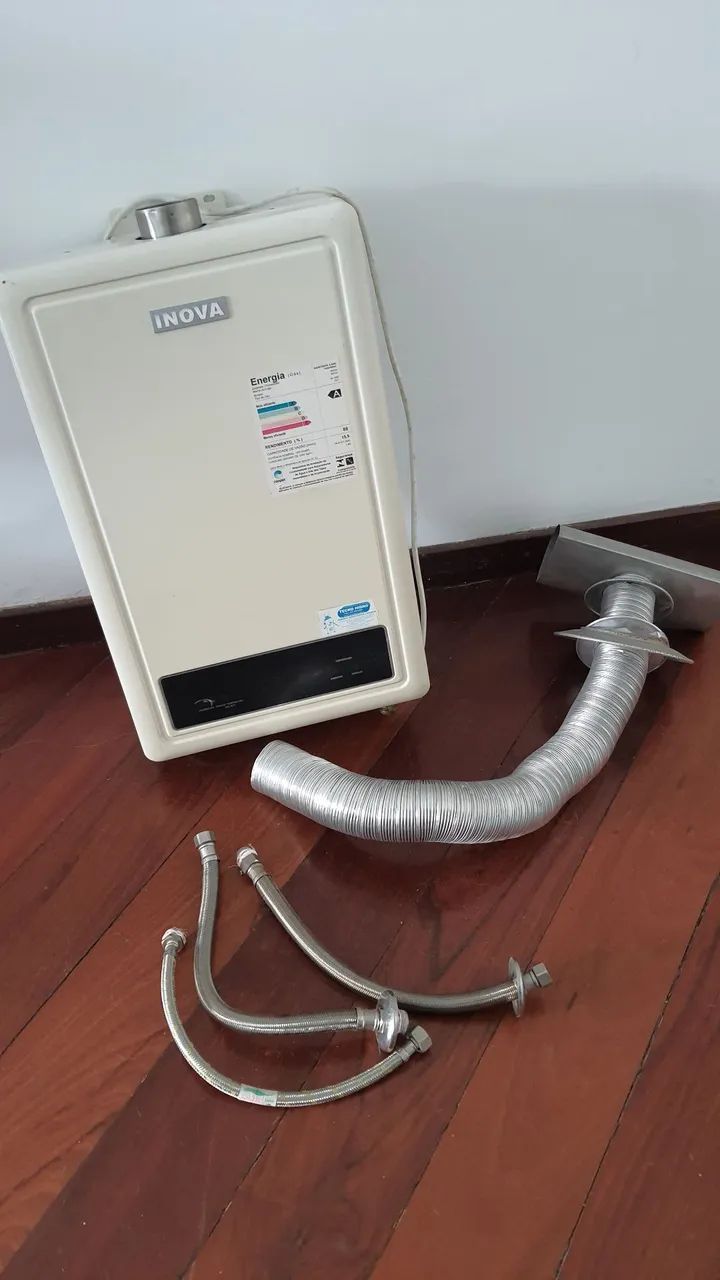 Aquecedor a Gás Inova painel Digital