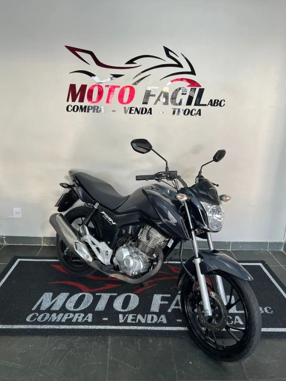 HONDA CG FAN 160 CINZA 2024