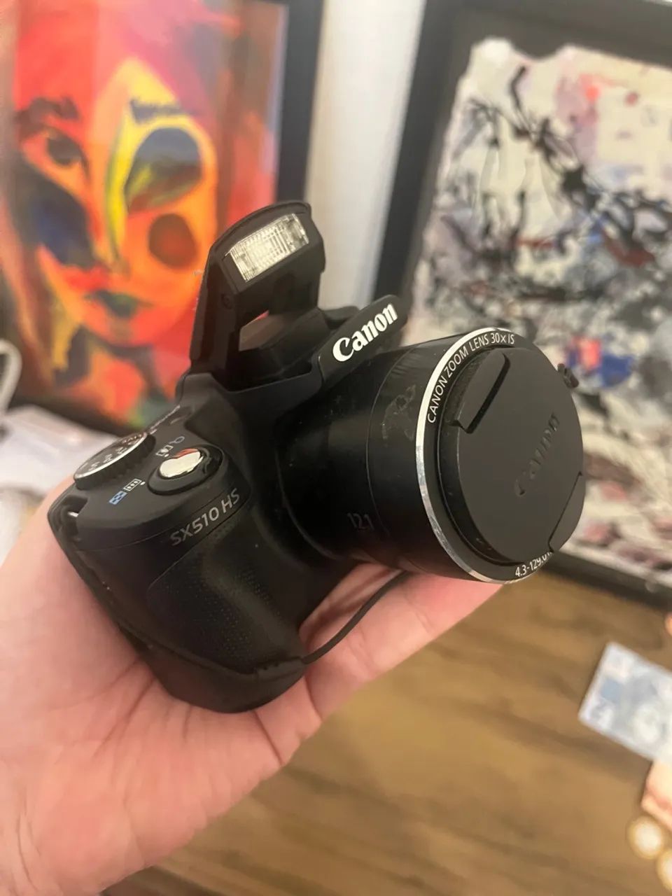 Câmera Canon Powershot SX510 HS 30x Zoom - Foto 2