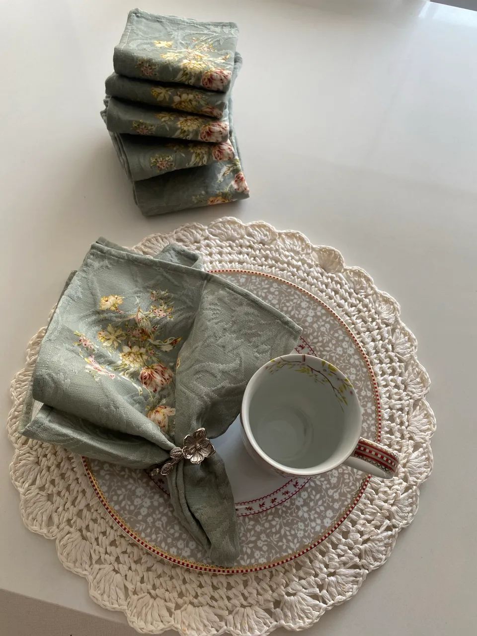 Guardanapos de tecido da marca Zara Home 