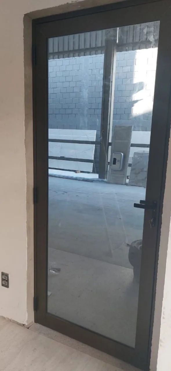 Portas de alumínio, portas de vidro - Foto 4