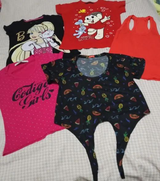 Lote de Roupa de menina Tamanho 8 Anos em bom estado  - Foto 3