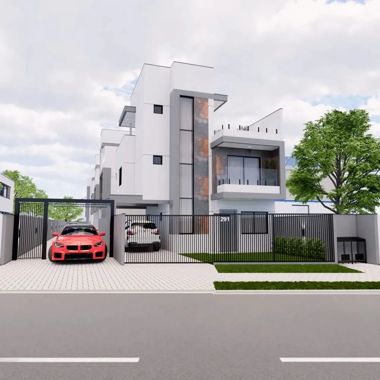 Sobrado com 3 quartos à venda por R$ 850000.00, 130.00 m2 - CAPAO RASO - CURITIBA/PR