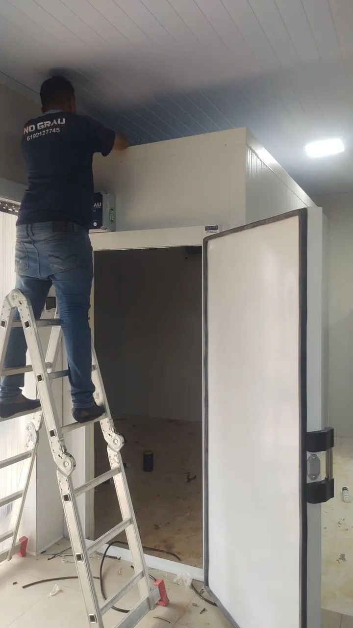 Câmara fria  laticínio e queijos - Foto 5