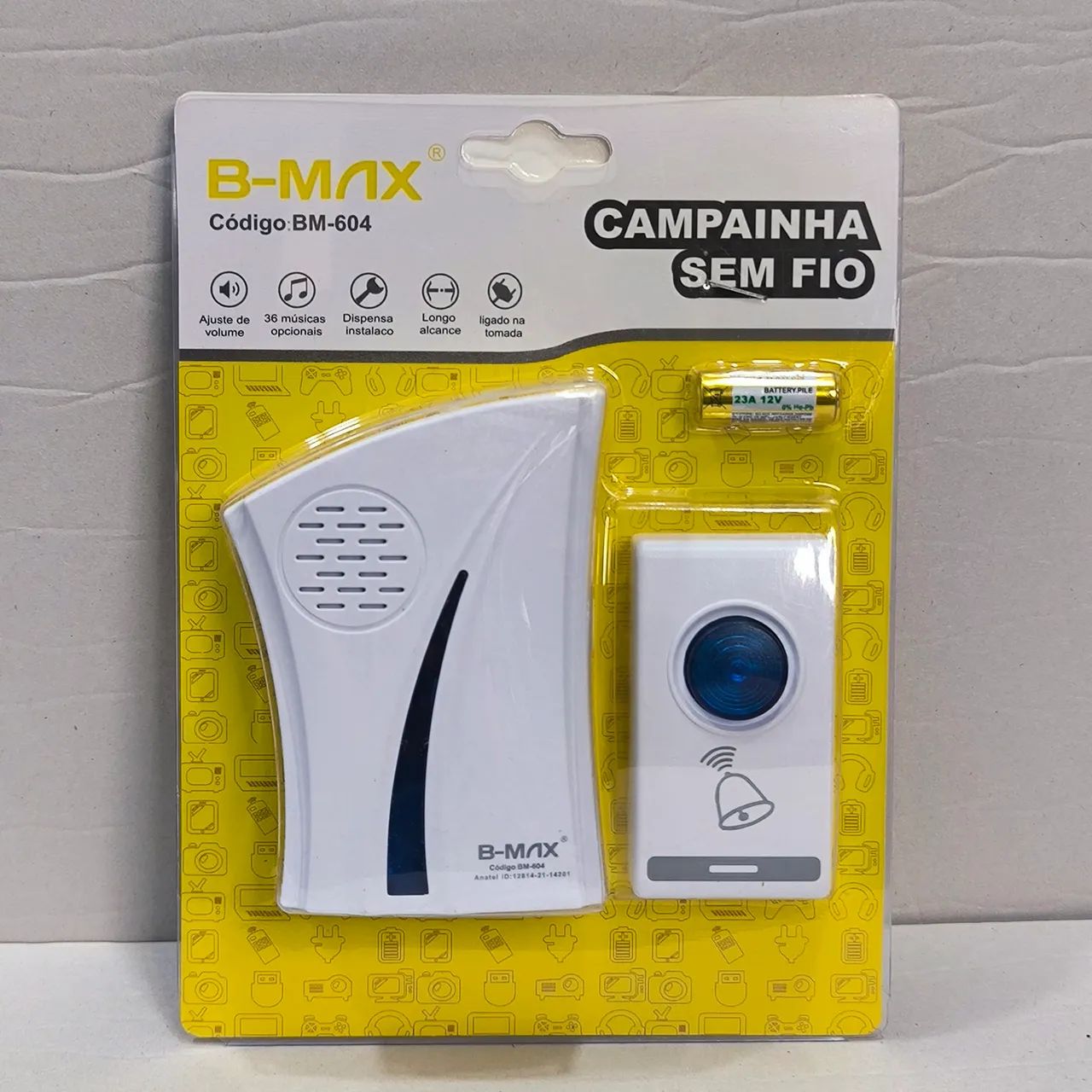 Campainha sem fio 