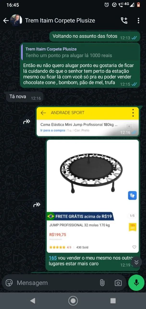 Esteira Ergométrica Usada - Foto 2