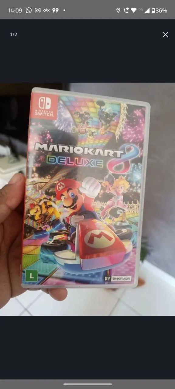 Mario Kart 8 Deluxe e Splatoon 3-  Nintendo Switch