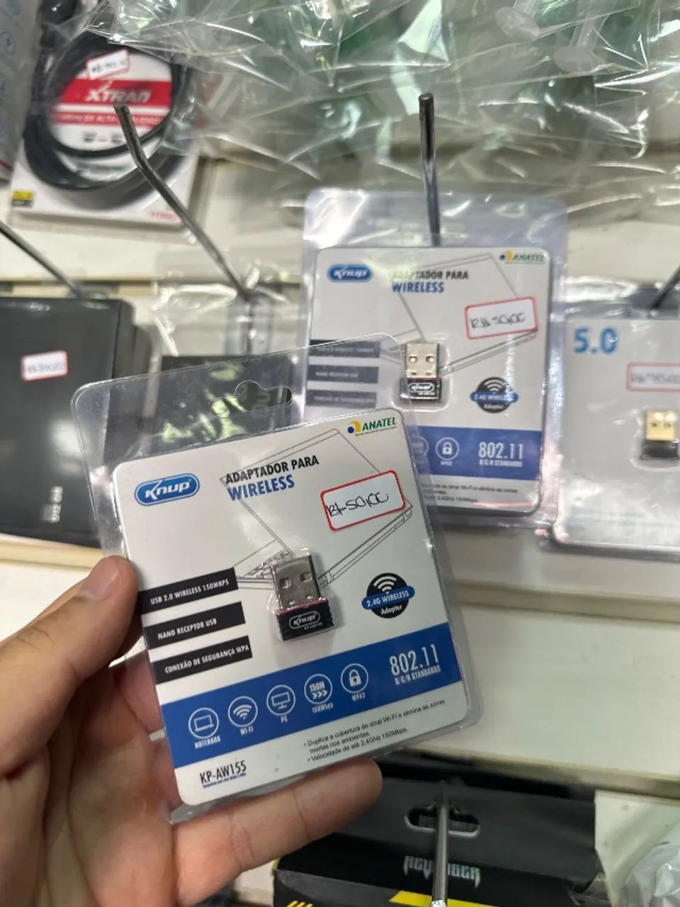 Adaptador Wi Fi Wireless- Novo com Garanta - Lojaswiki