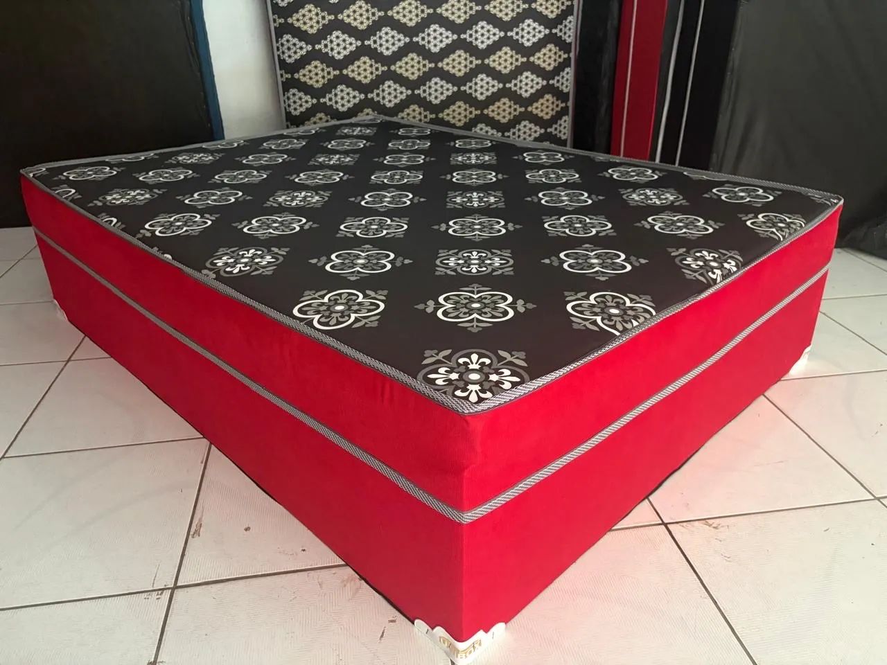 Cama box casal fazemos entregas - Foto 2