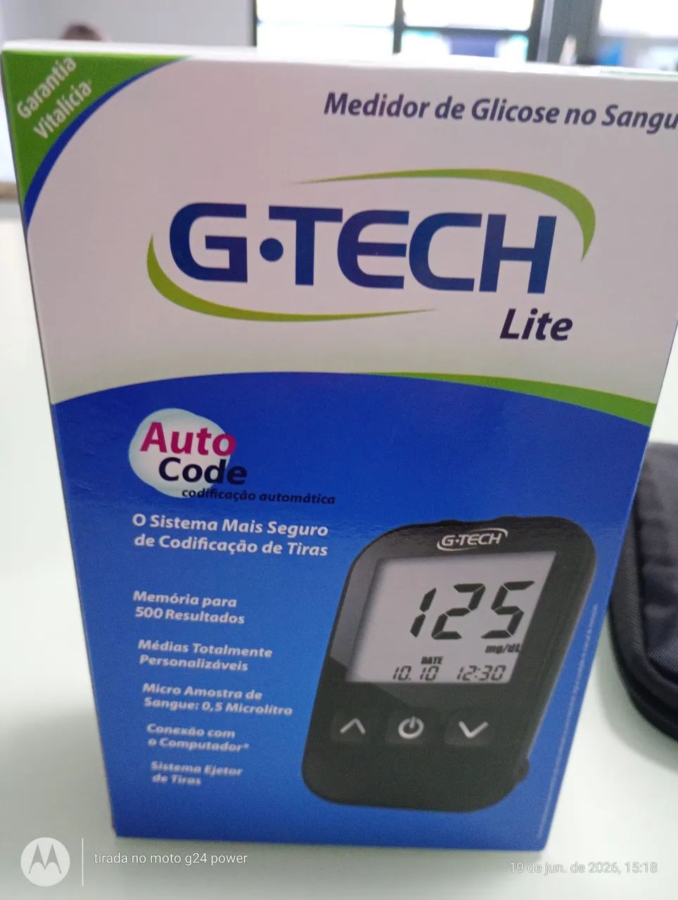 Glicosímetro G. Tech Lite - Foto 2