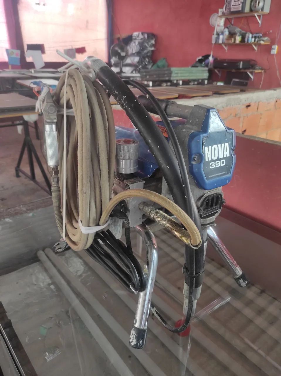 Pulverizador Graco Nova 390 Sherwin Willians - Foto 4