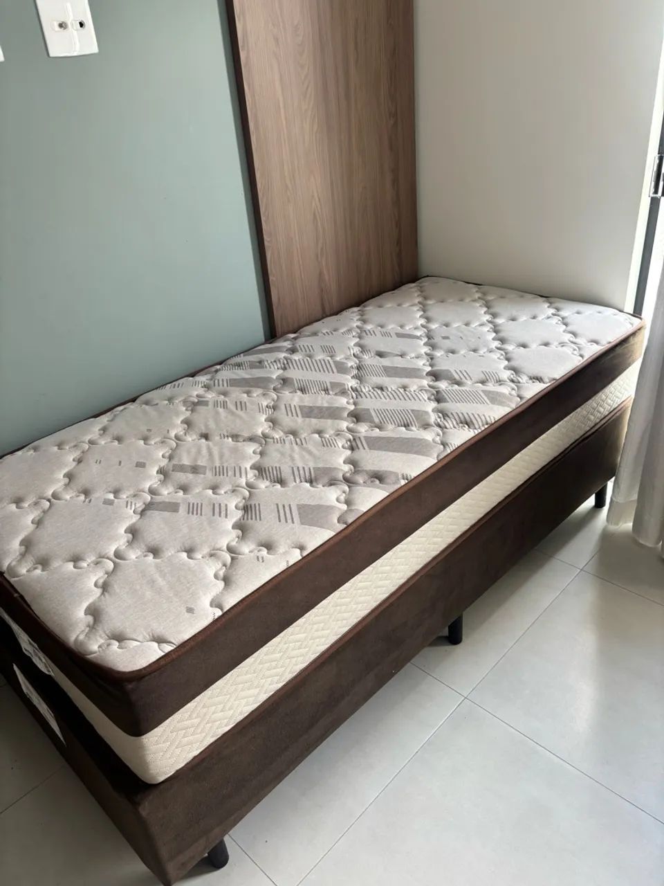 Cama box solteiro 