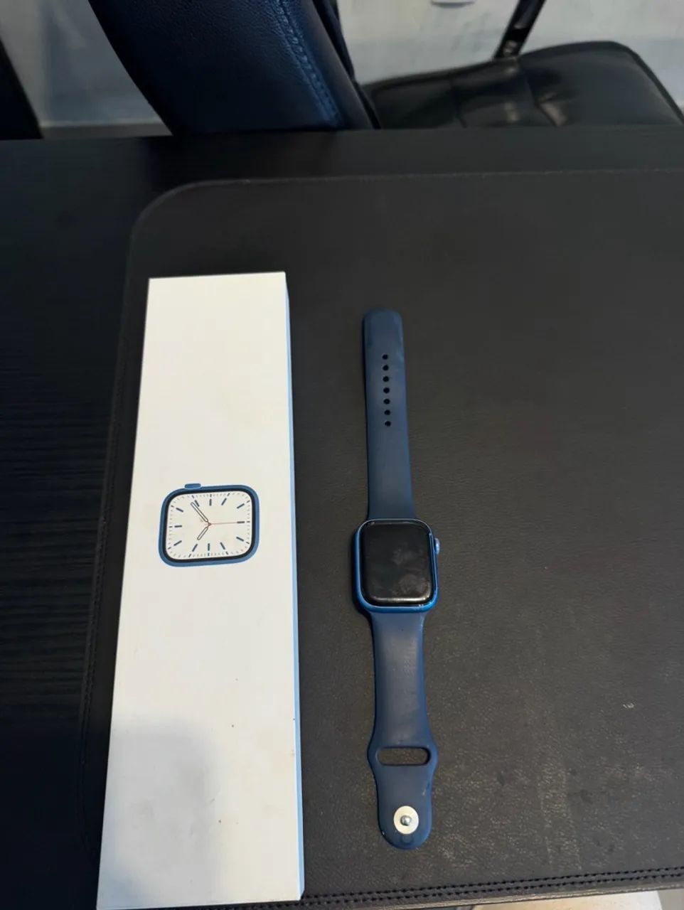 Apple Watch série 7 abyss blue
