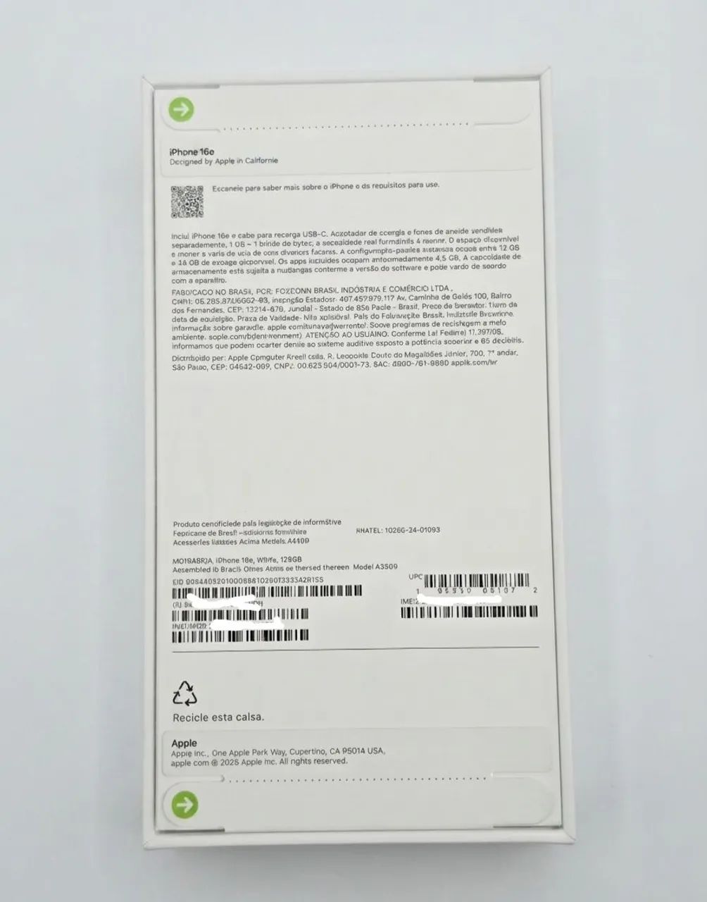 iPhone 16e 128gb Lacrado - Foto 2