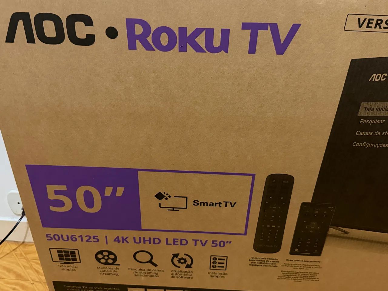 TV  Led 50 polegadas  - Foto 2