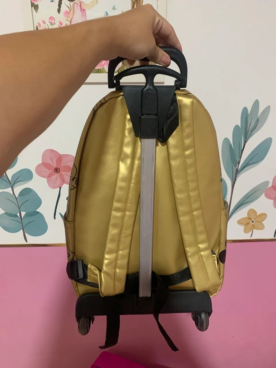 Bolsa Escolar Turma do Mickey  - Foto 2