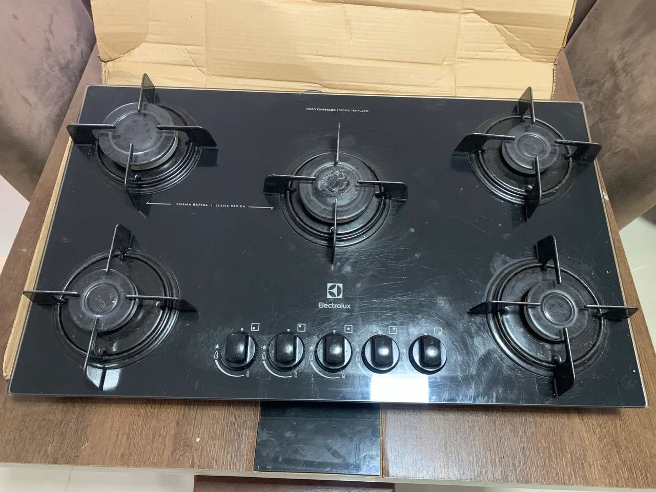 Fogão Cooktop 5 bocas - Foto 2