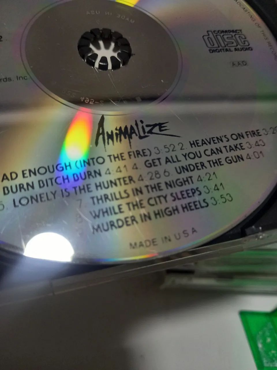 CD KISS ANIMALIZE- MADE USA - Foto 4