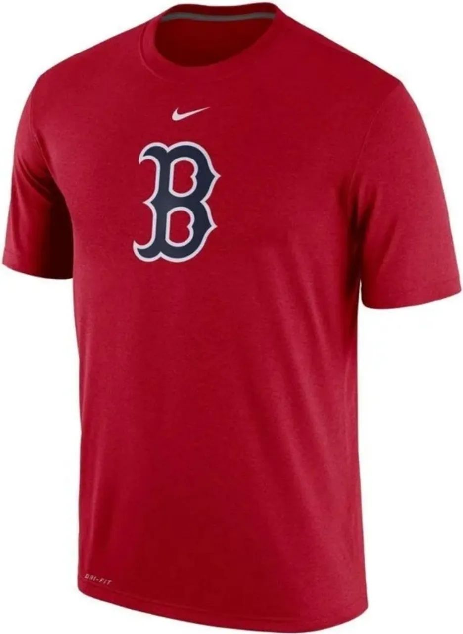 Camiseta Nike Mlb Legend Logo Boston Red Sox Red