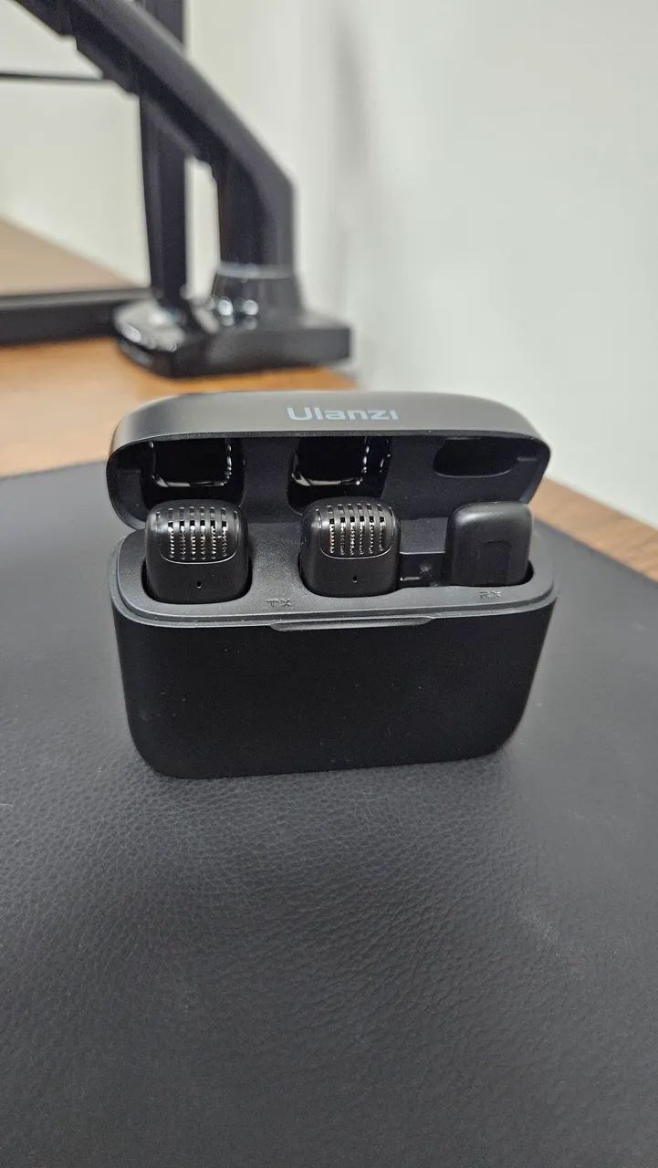Microfone de Lapela Ulanzi - entrada Lightning (para iphones até o 14) - Foto 3