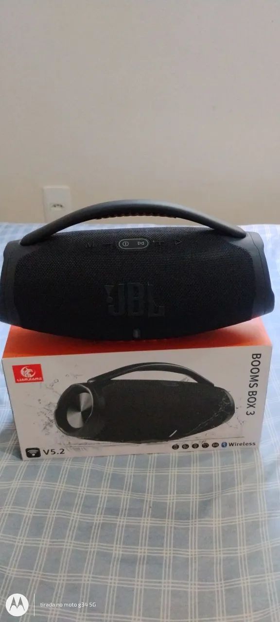 Caixa de som boombox 3 